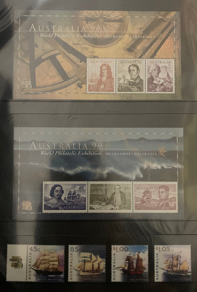 Australia Post 1999 Year Album. Executive Leather