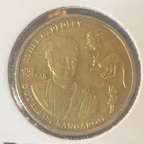 Australia 2014 Royal Australian Mint $1 Ethel Pedley Uncirculated Coin