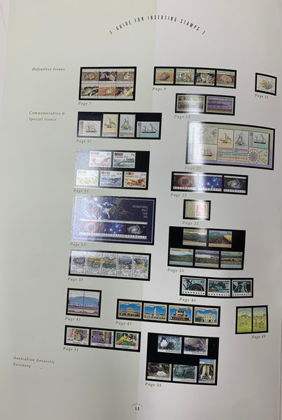 Australia Post 1992 Year Album.  Executive Leather