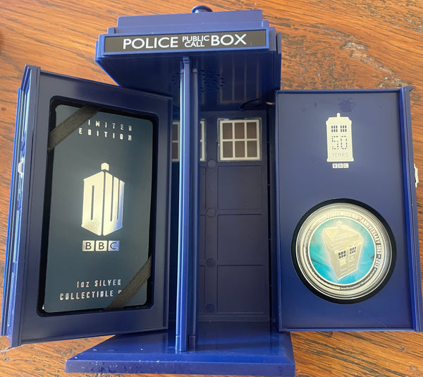 Niue 2013 $2 Dr Who 50th Anniversary 1 oz Silver Proof Coin