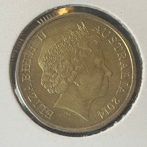 Australia 2014 Royal Australian Mint $1 Ethel Pedley Uncirculated Coin