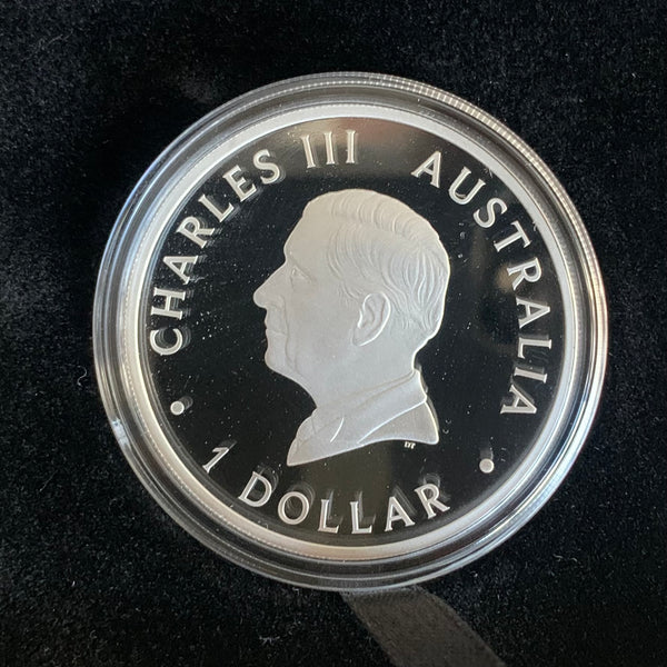 2024 Australia Perth Mint 125th Anniversary  .9999  4 x $1 1oz Silver Proof Coins