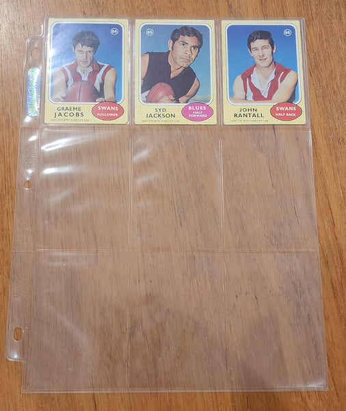 1970 Scanlens Set Excellent Condition