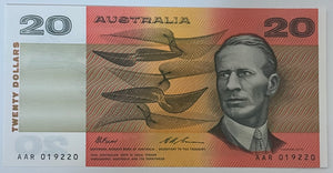 R415 Mc196 Twenty Dollar $20 Fraser/Evans Uncirculaded