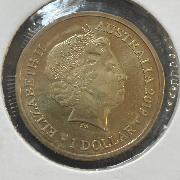 Australia 2019 Australia Royal Australian Mint $1 ICC Cricket Uncirculated Coin