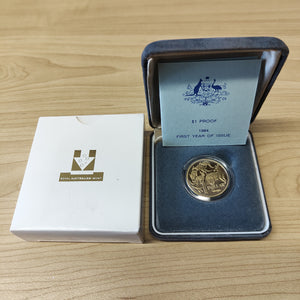 Australia 1984 RAM $1 Proof One Dollar Coin First Year of Issue