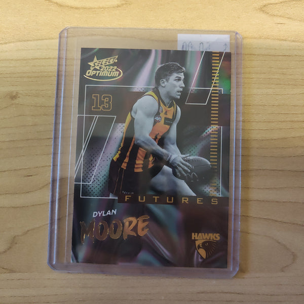 2022 AFL Select Optimum Futures Dylan Moore Hawthorn No. 90/95