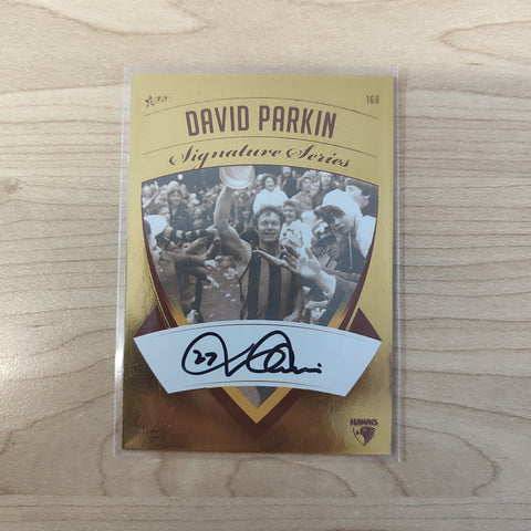 2011 Select Signature Series David Parkin Hawthorn Hand Signed Unnumbered Card