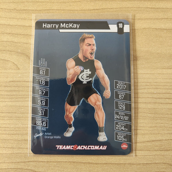 2022 Teamcoach Star Wildcard Harry McKay Carlton SW-03