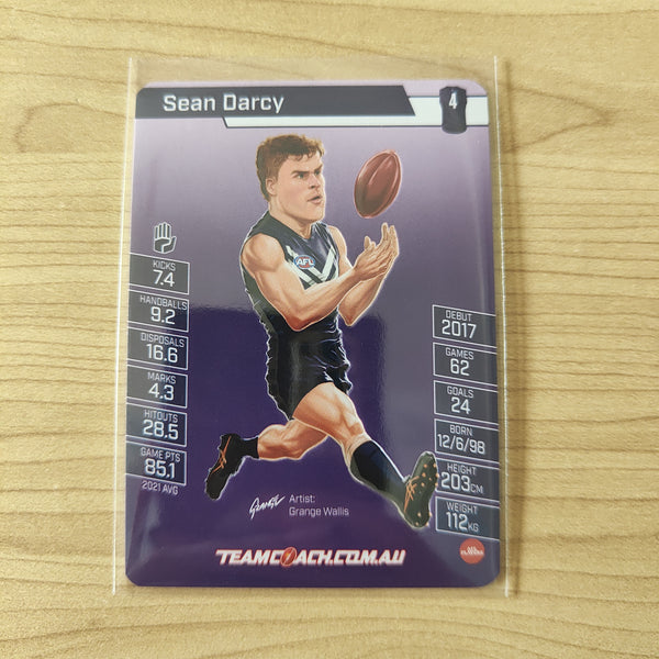 2022 Teamcoach Star Wildcard Sean Darcy Fremantle SW-06