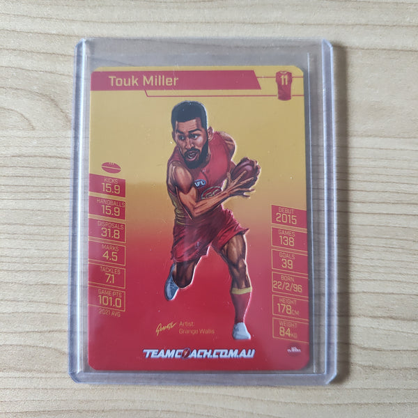2022 Teamcoach Star Wildcard Touk Miller GC Suns SW-08