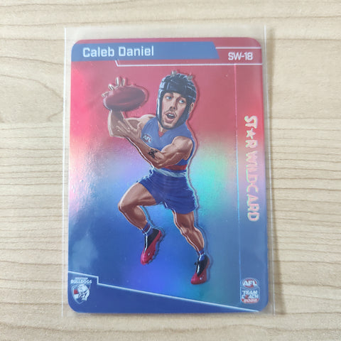 2022 Teamcoach Star Wildcard Caleb Daniel Western Bulldogs SW-18