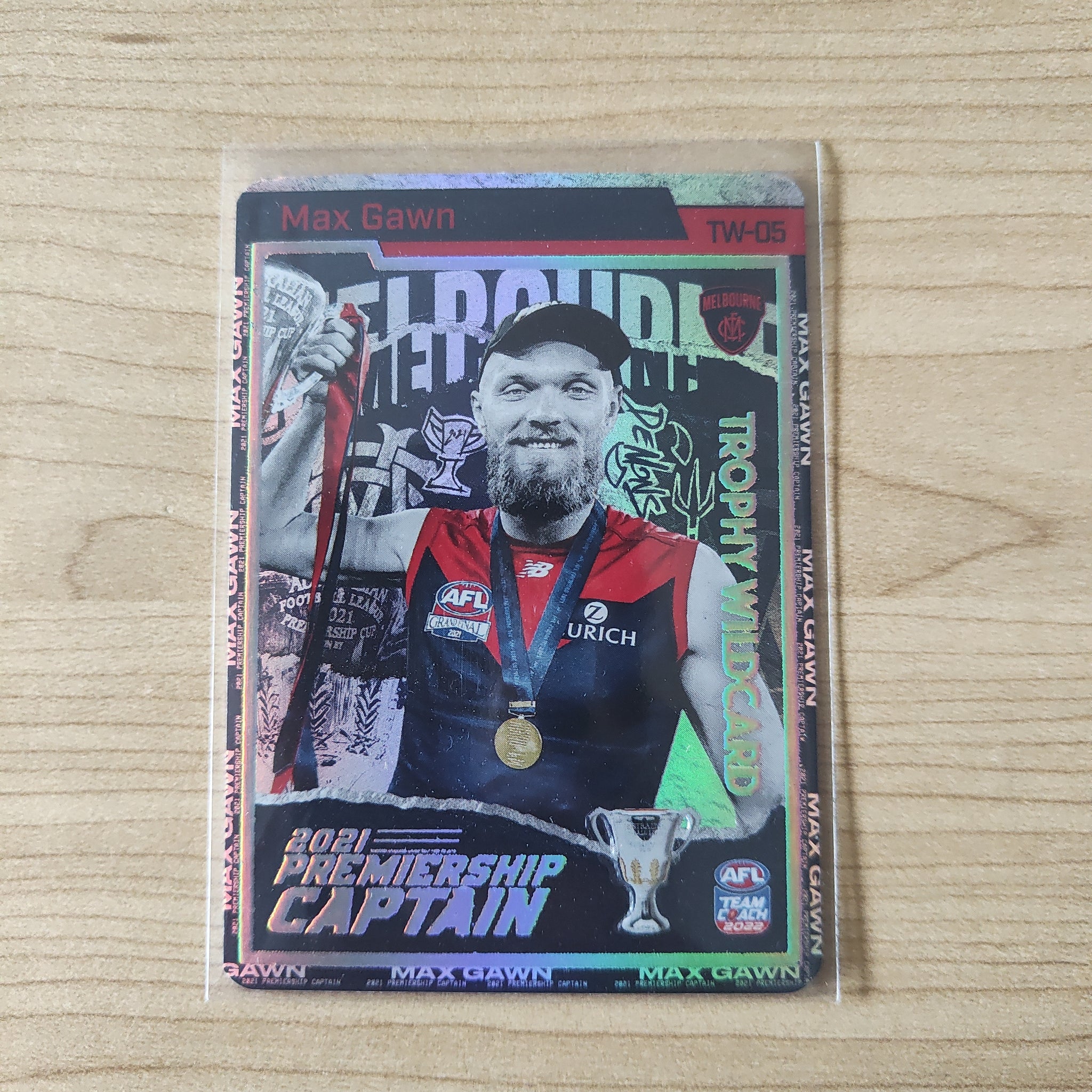 2022 Teamcoach Silver Trophy Wildcard Max Gawn Melbourne TW-05