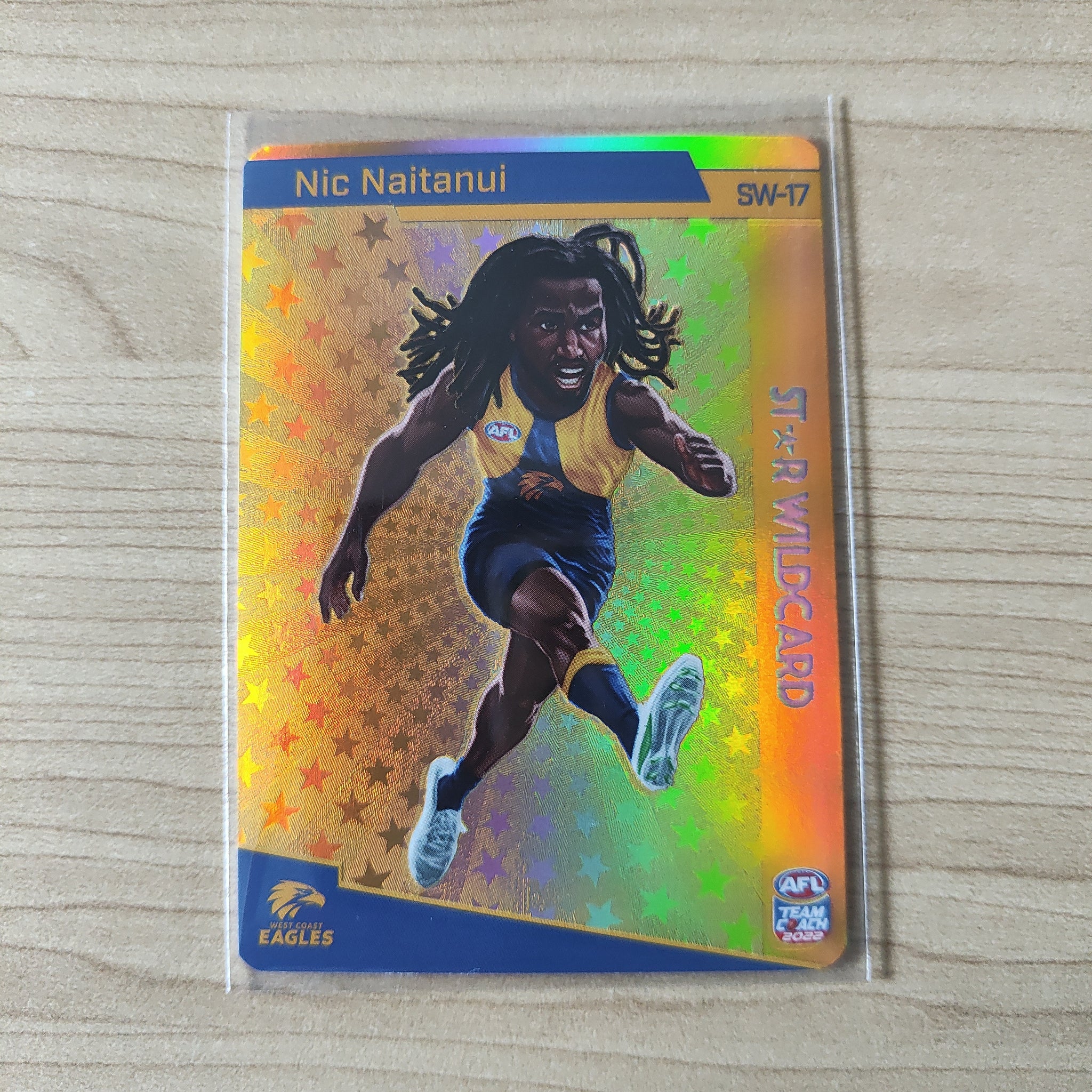 AFL Single Card - Teamcoach 2022 SW-17 Nic Naitanui Star Wild Card Pac – ME  Collectables