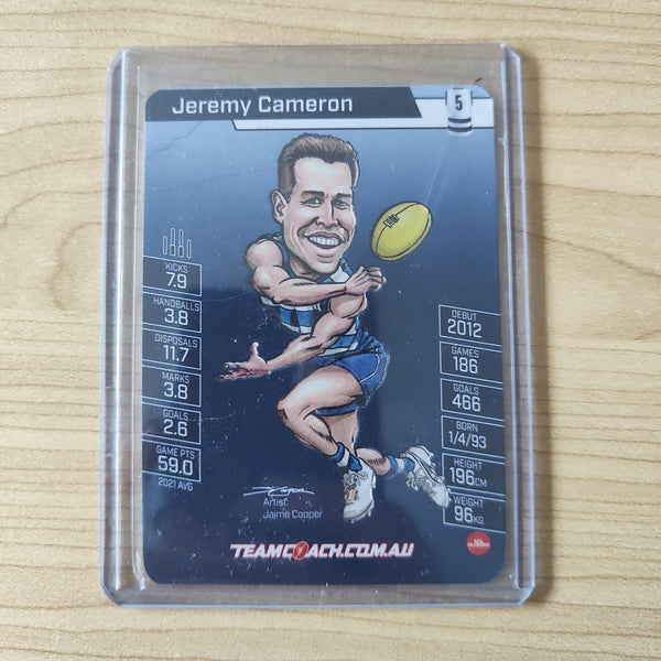 2022 Teamcoach Magic Wildcard Jeremy Cameron Geelong MW-07