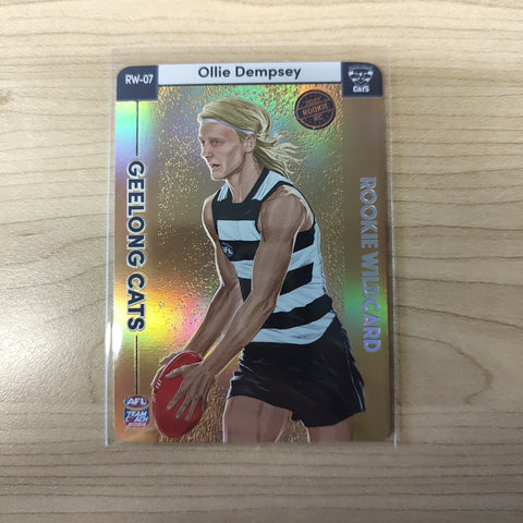 2023 Teamcoach Gold Rookie Wildcard Ollie Dempsey Geelong RW-07