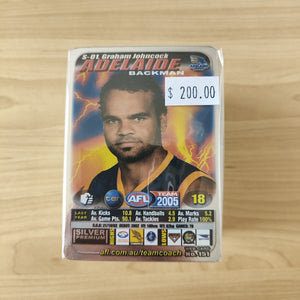 2005 Teamcoach Silver Premium Complete Set of 150 Cards