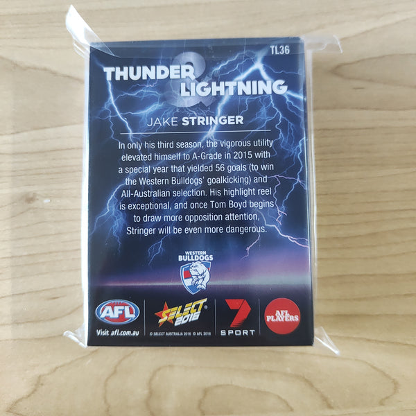 2016 Select Thunder and Lightning Complete Set of 36 Cards
