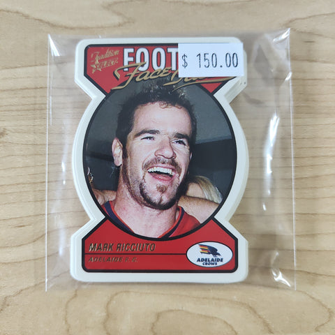 2005 Select Tradition Die Cut Footy Face Idols Complete Set of 16 Cards