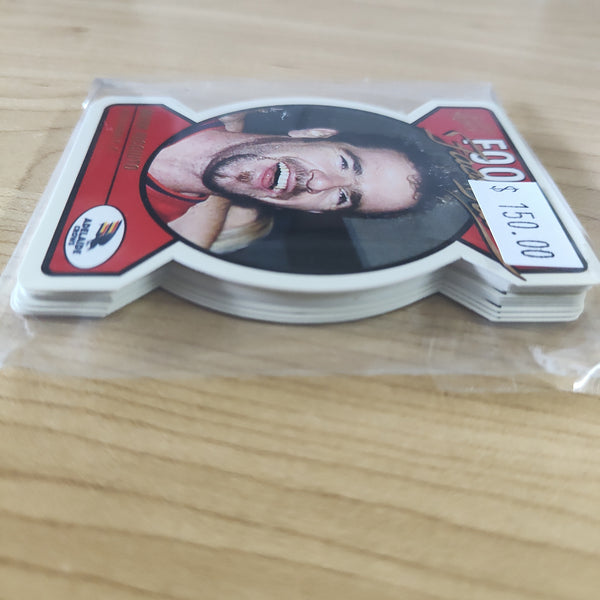 2005 Select Tradition Die Cut Footy Face Idols Complete Set of 16 Cards