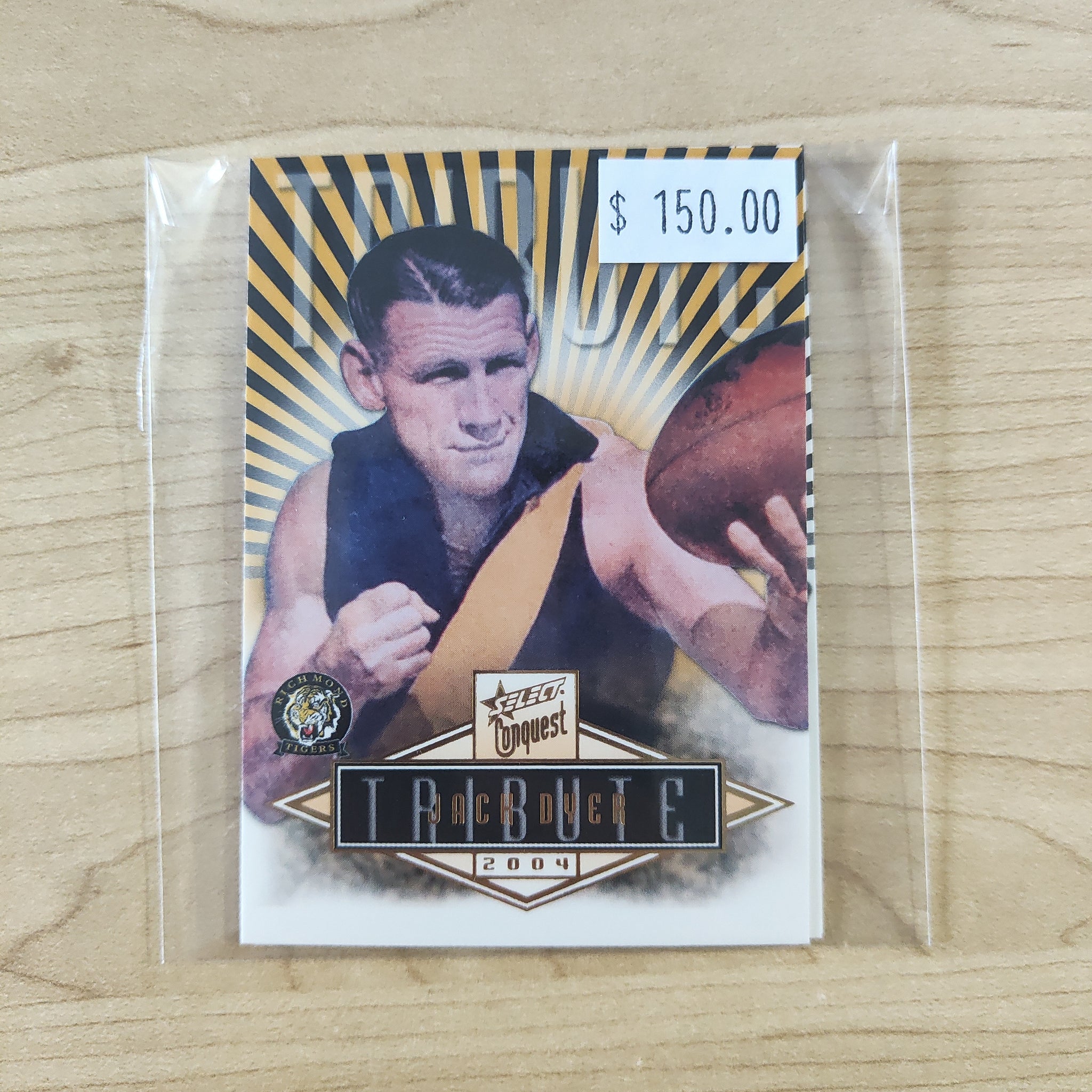 2004 Select AFL Conquest Tribute Card Set of 3 Cards