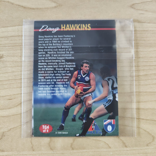 1995 Select AFL Tribute Card Set of 4 Cards