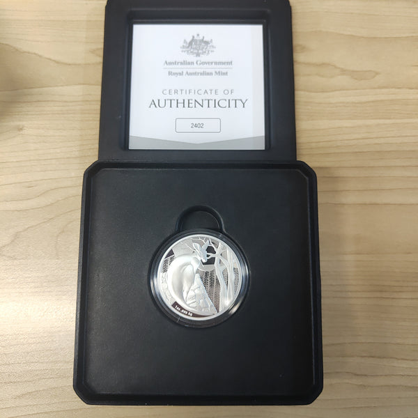 2022 Royal Australian Mint $1 Impressions of Australia Kangaroo Series Fine Silver Proof