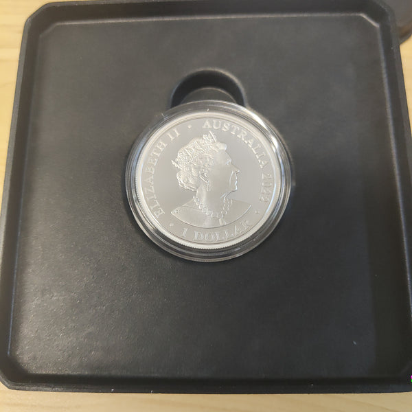 2022 Royal Australian Mint $1 Impressions of Australia Kangaroo Series Fine Silver Proof