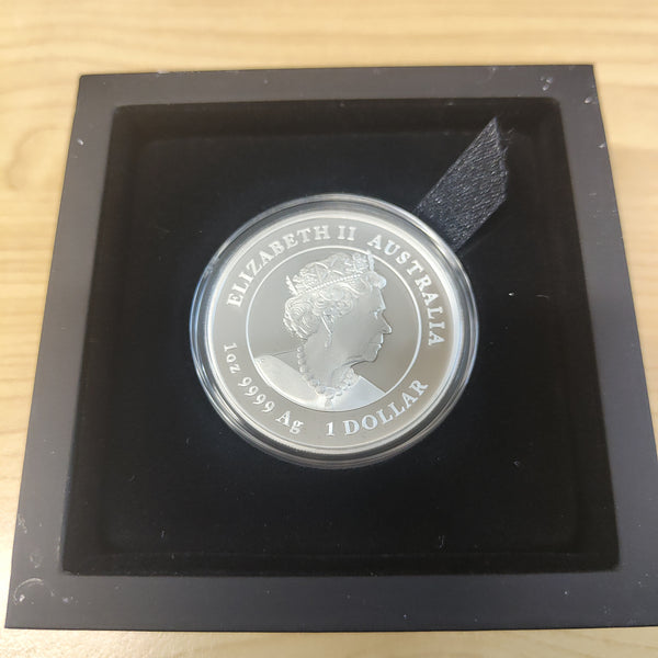 2022 Perth Mint Australian Lunar Series III Year of the Tiger $1 1oz Silver Proof Coin