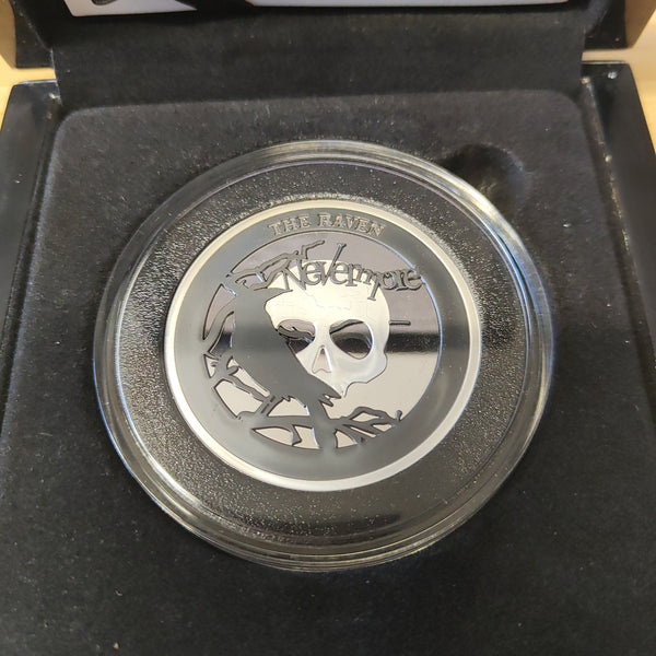 Niue 2020 $5 The Raven Nevermore 2oz Silver Coin