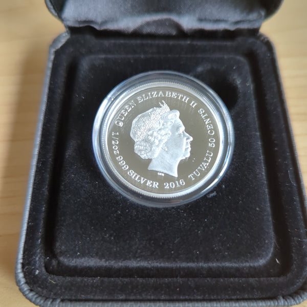 2016 Perth Mint Jaguar Cubs 1/2 Oz Silver Proof Coin