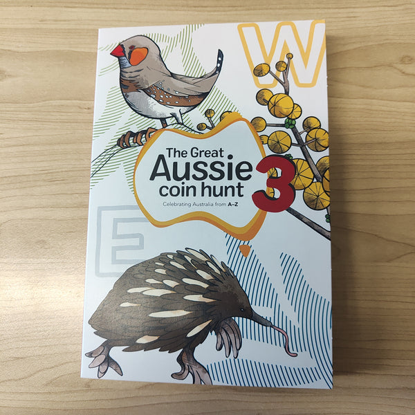 2022 Royal Australian Mint $1 Great Aussie Coin Hunt 3 Set of 26 Alphabet Uncirculated Coins and Album