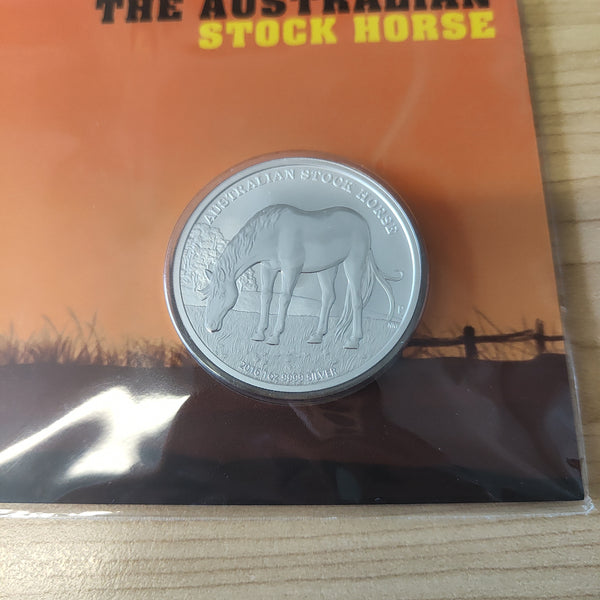 2016 Perth Mint The Australian Stock Horse 1oz Silver Proof Coin