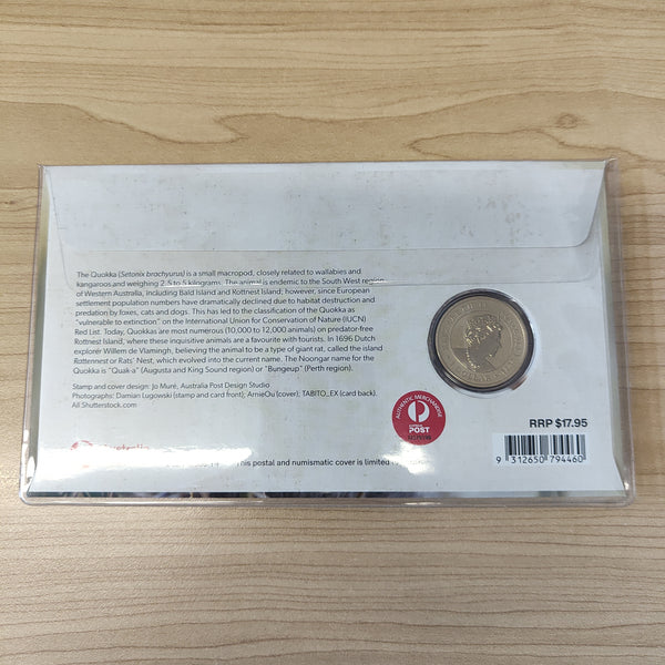 2021 Australia Post $1 Quokka PNC