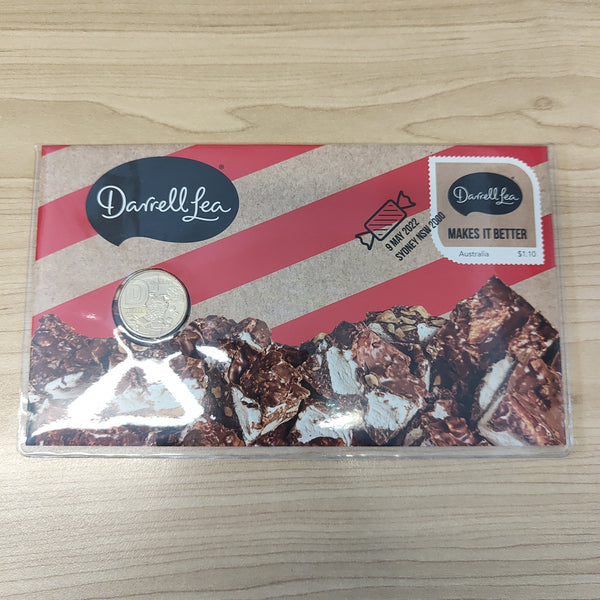 2022 Australia Post $1 Darrell Lea PNC with Scratch and Sniff Stamp