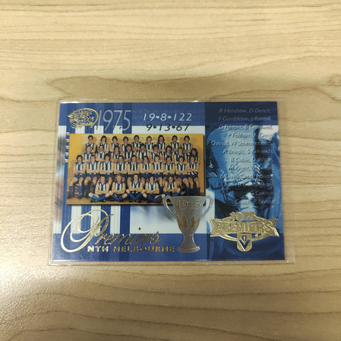 2005 Select Dynasty 1975 Premiership Commemorative North Melbourne No.369