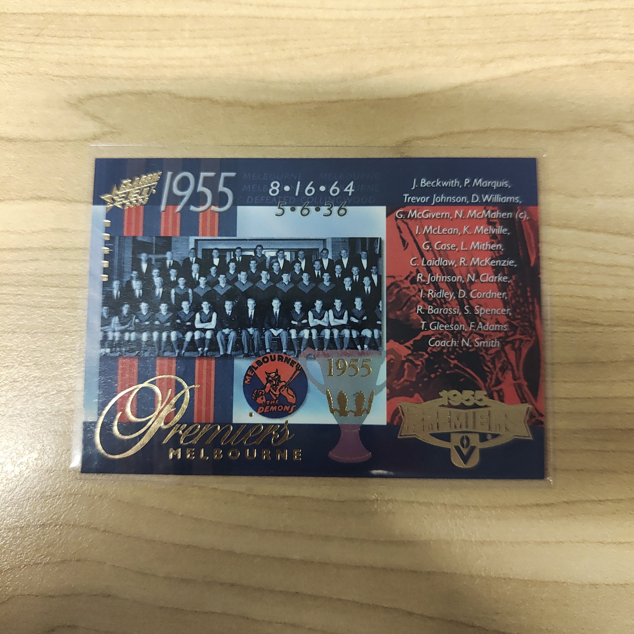 2008 Select Classic 1955 Premiership Commemorative Melbourne No.267