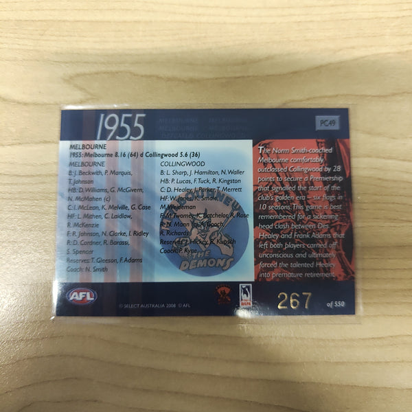 2008 Select Classic 1955 Premiership Commemorative Melbourne No.267