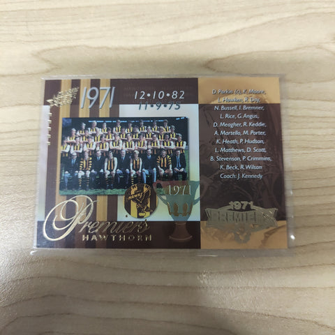 2008 Select Classic 1971 Premiers Hawthorn No.068