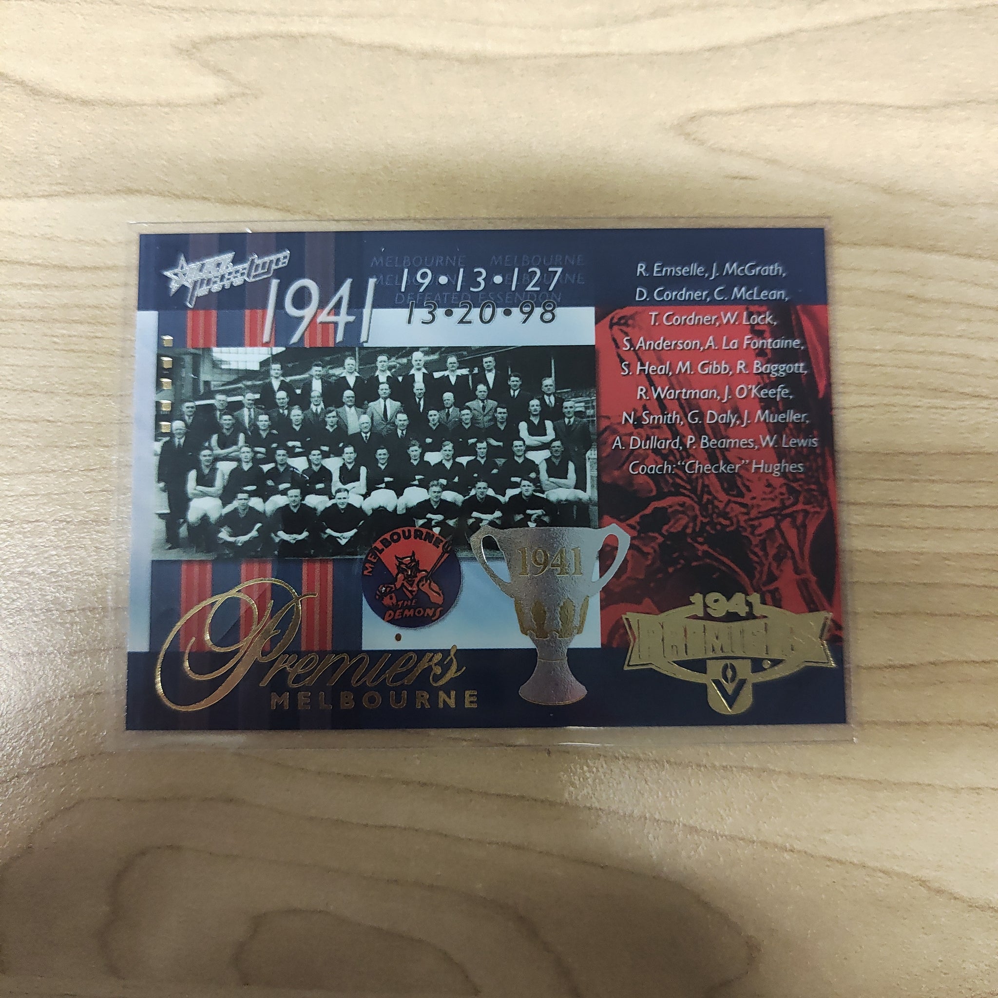 2010 Select Prestige 1941 Premiers Melbourne No.151