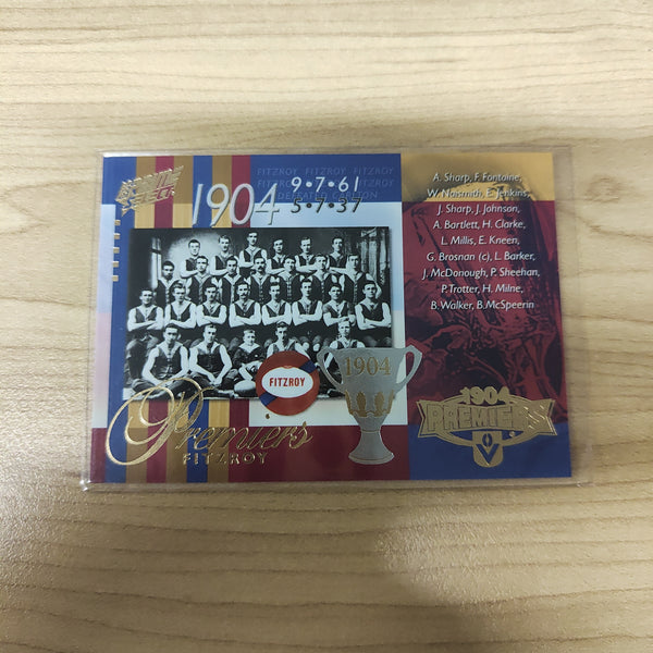 2013 Select Prime 1904 Premiers Fitzroy No.334