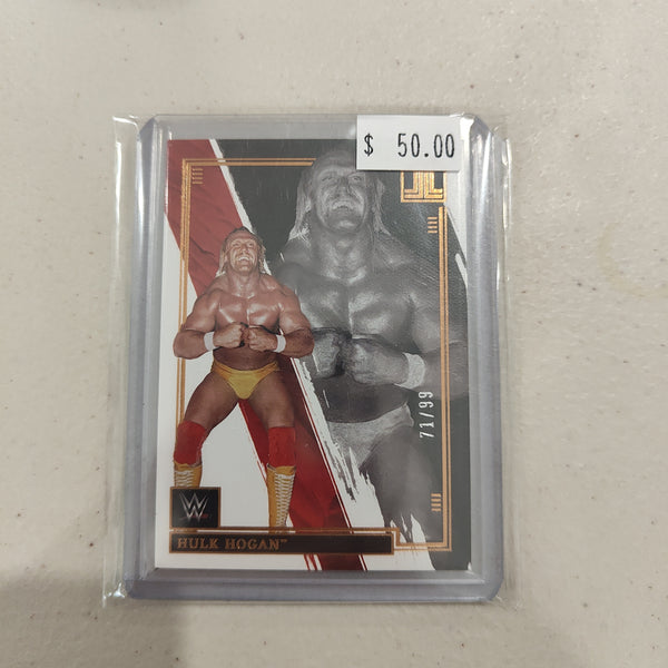 2022 Panini Impeccable WWW Legends Hulk Hogan No.71/99