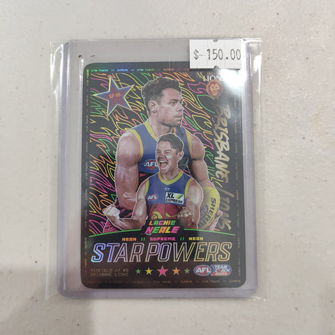 2023 Teamcoach Neon Star Powers Lachie Neale Brisbane SP-06