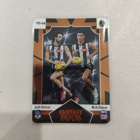 2023 Teamcoach Fantasy Duos Josh Daicos Nick Daicos Collingwood