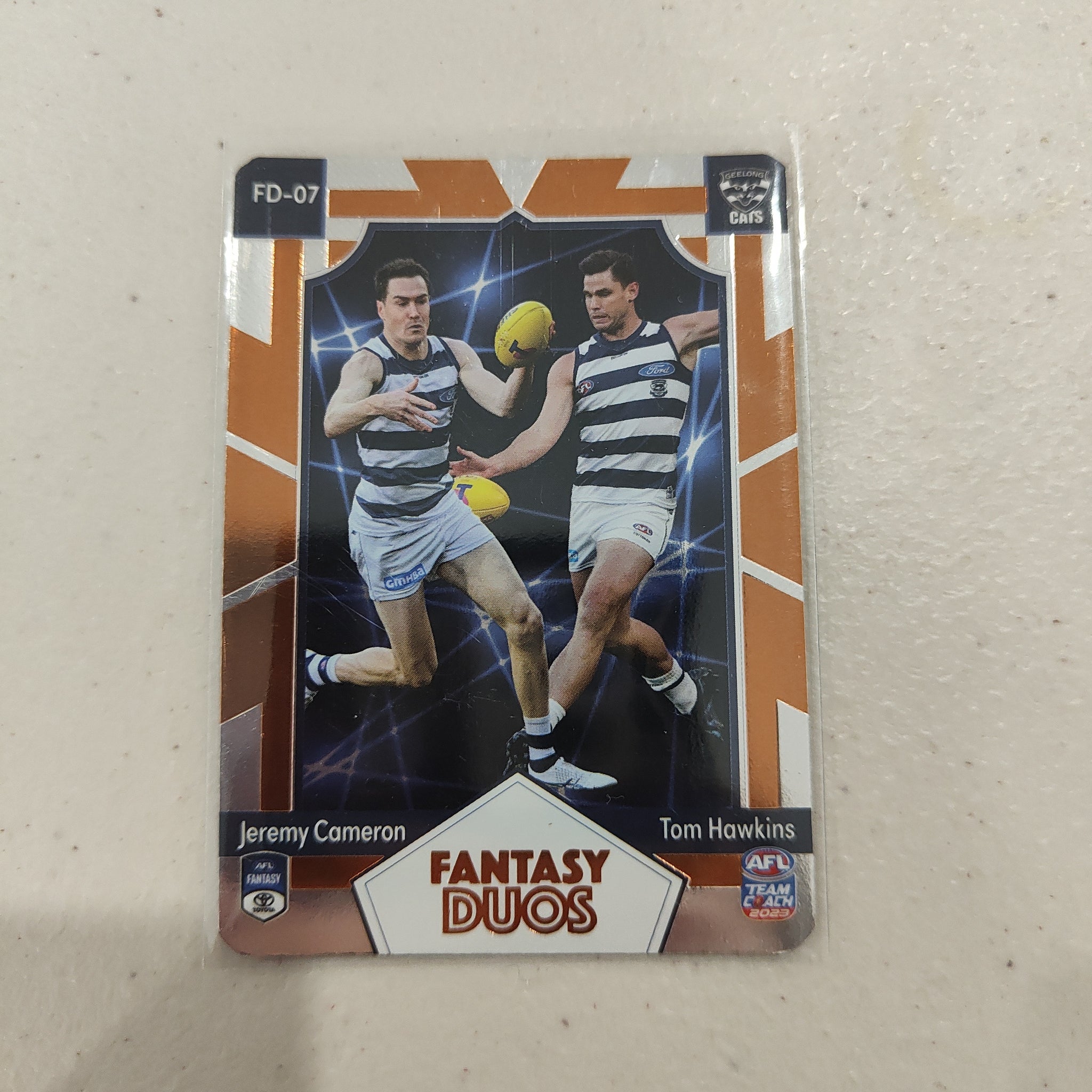 2023 Teamcoach Fantasy Duos Jeremy Cameron Tom Hawkins Geelong