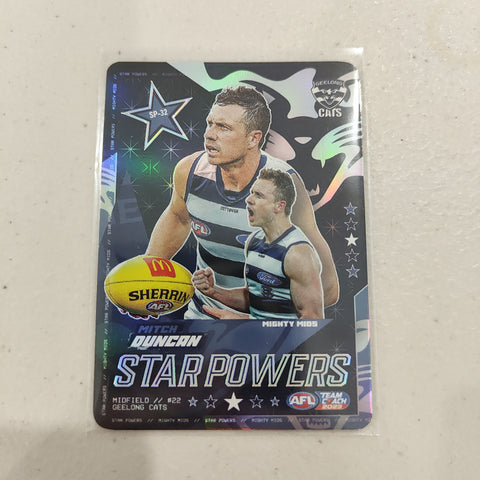 2023 Teamcoach Star Powers Mitch Duncan Geelong SP-32