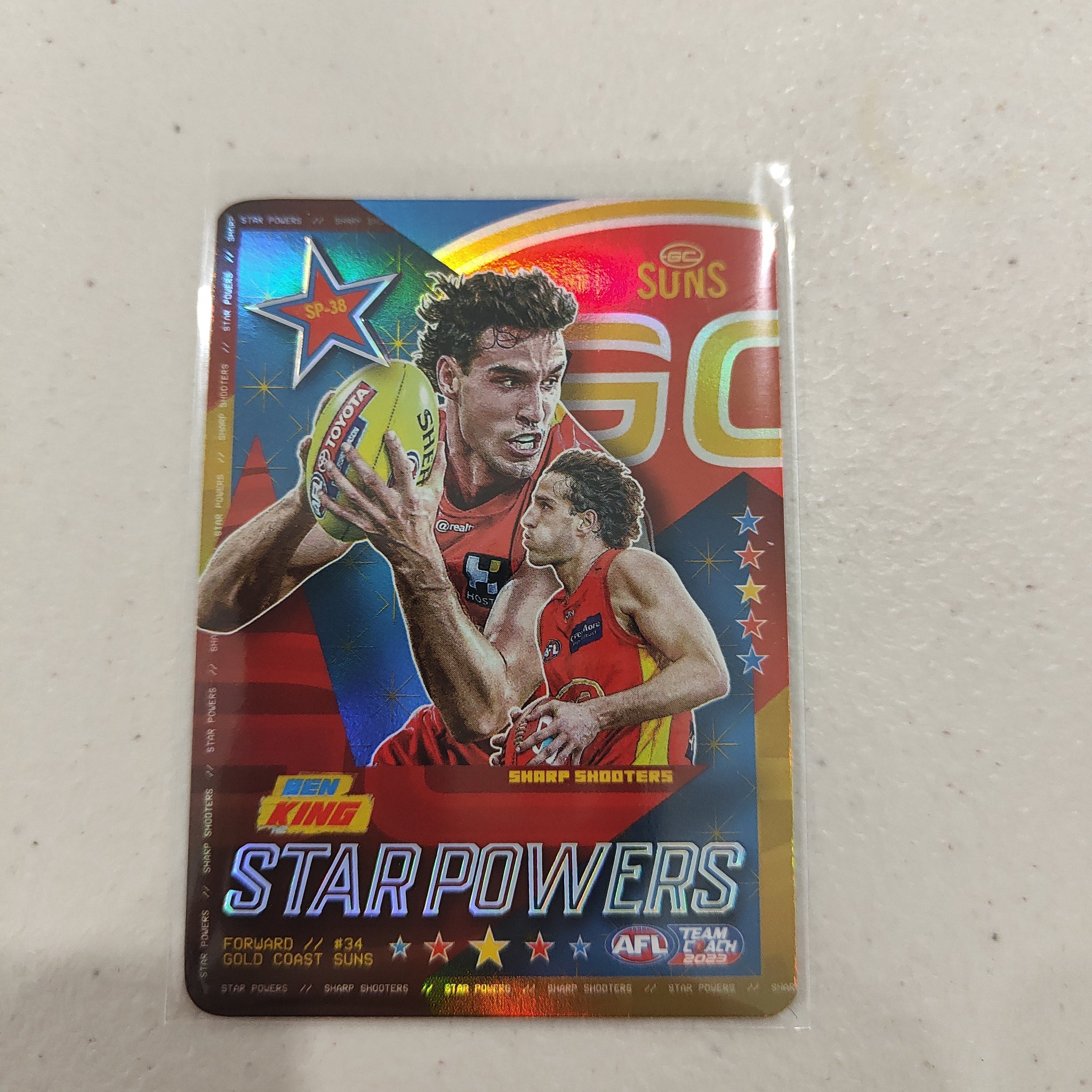 2023 Teamcoach Star Powers Ben King GC Suns SP-38