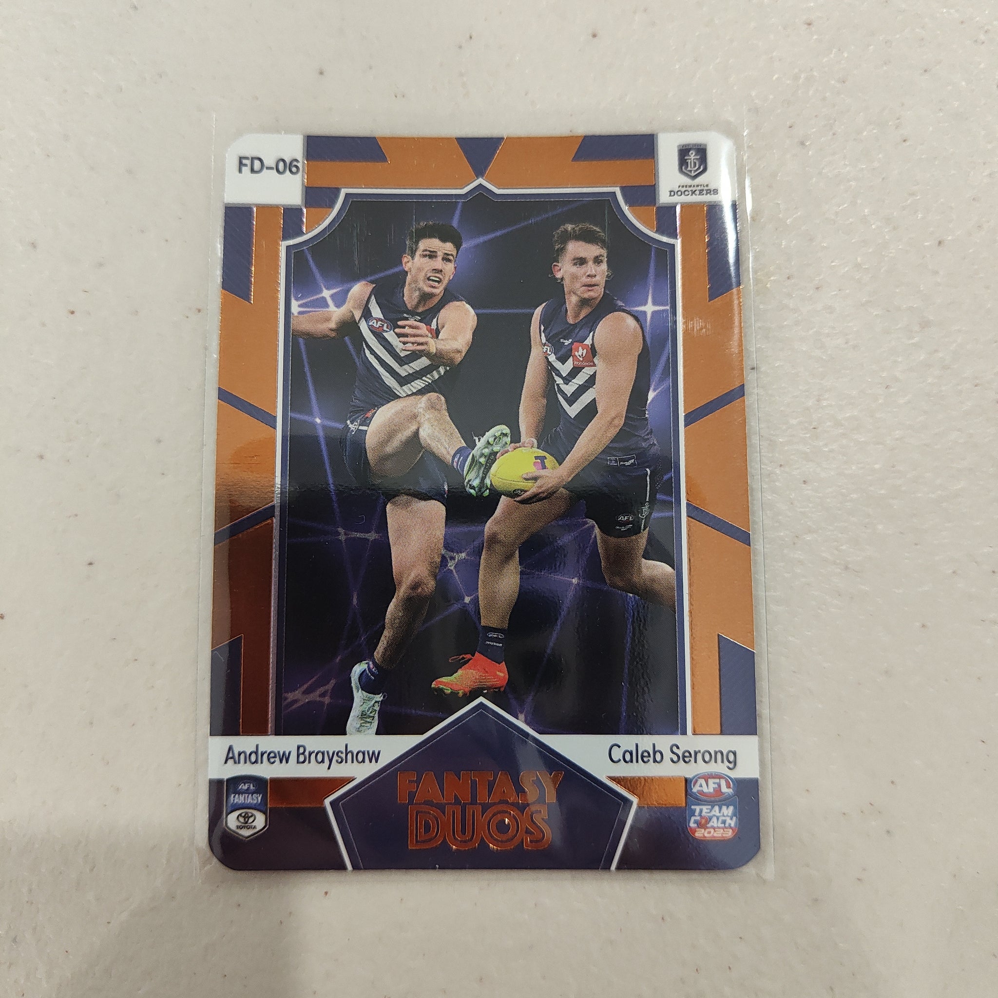 2023 Teamcoach Fantasy Duos Andrew Brayshaw Caleb Serong Fremantle
