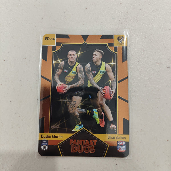 2023 Teamcoach Fantasy Duos Dustin Martin Shai Bolton Richmond