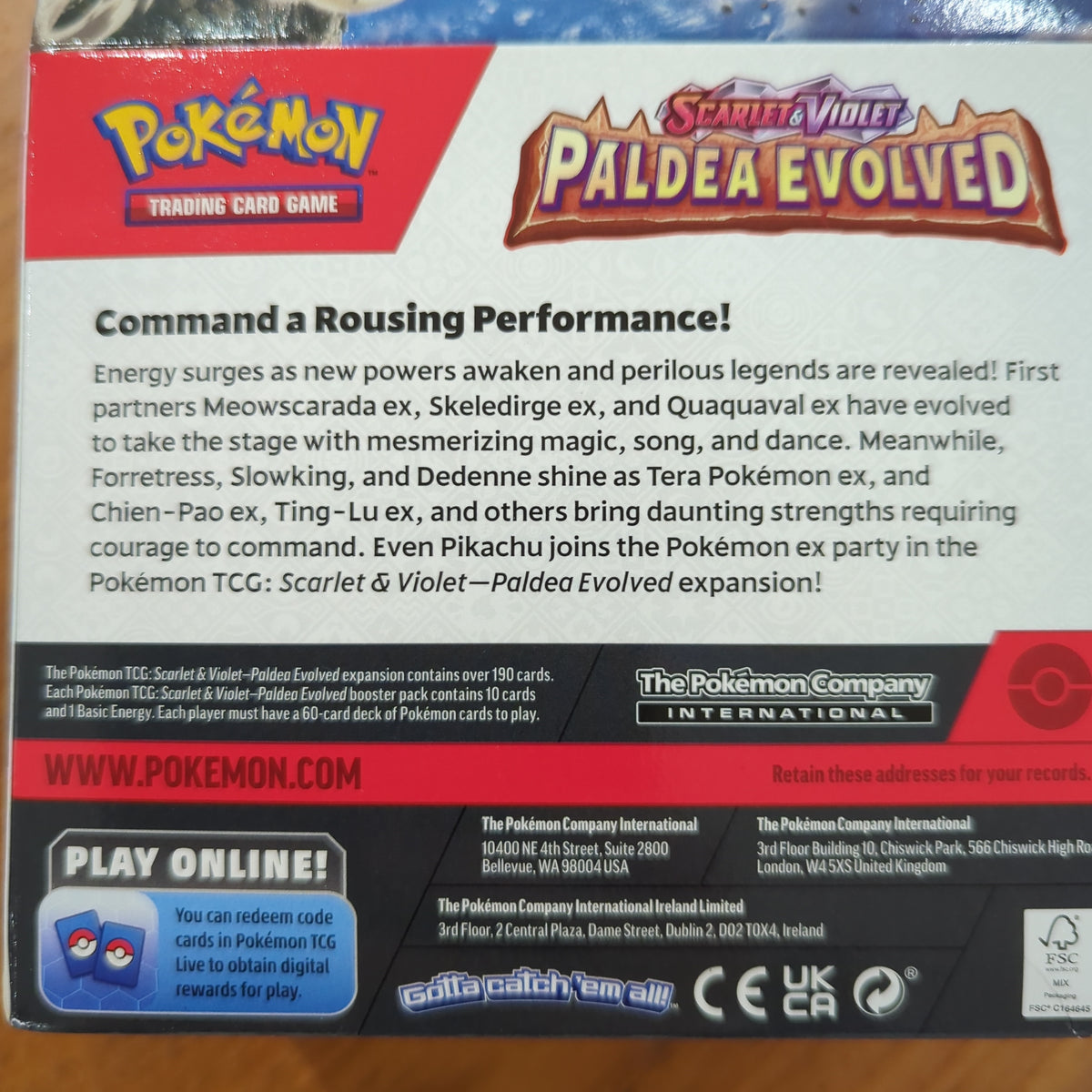 Pokemon Paldea Evolved Booster Box – Shields Stamps & Coins